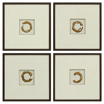 Dallbourne Wall Art (Set of 4)