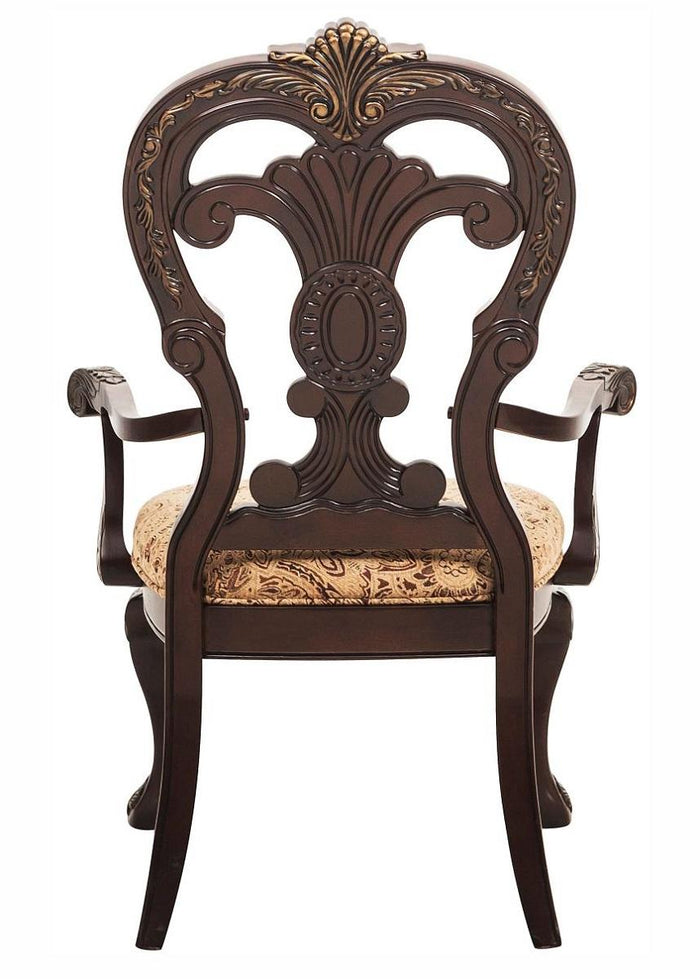 Deryn Park Arm Chair in Dark Cherry (Set of 2) - Furniture World SW (WA)
