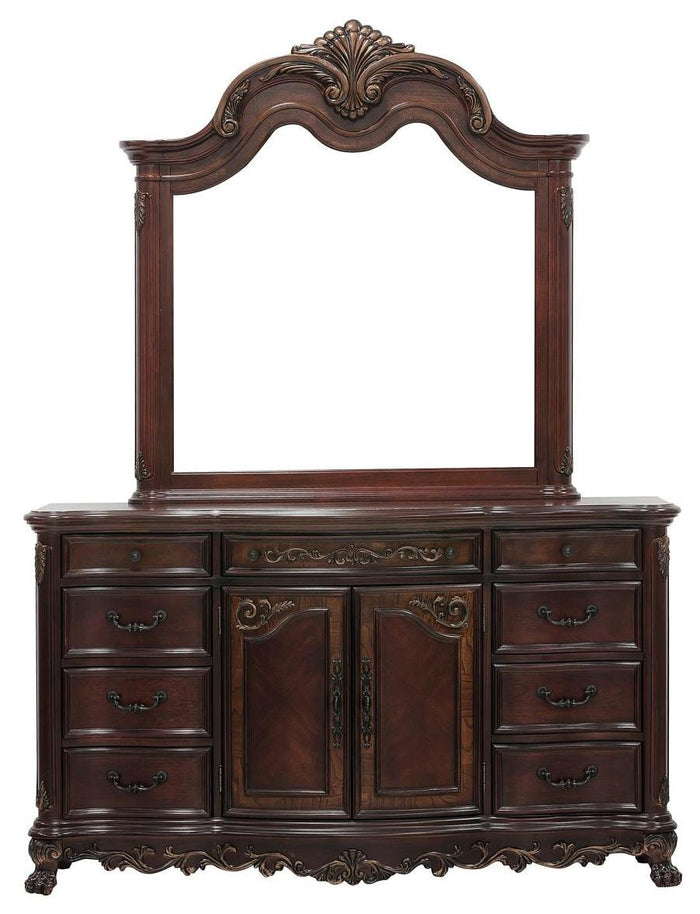 Deryn Park Mirror in Cherry 2243-6 - Furniture World SW (WA)