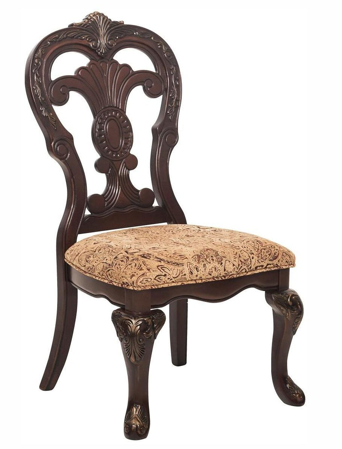 Deryn Park Side Chair in Dark Cherry (Set of 2) - Furniture World SW (WA)