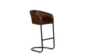 DEXTER COGNAC LEATHER STOOL image