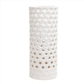 Pigeon & Poodle Edmonton Large Umbrella Stand in Glossy White Ceramic - Umbrella Stands - The Well Appointed House
