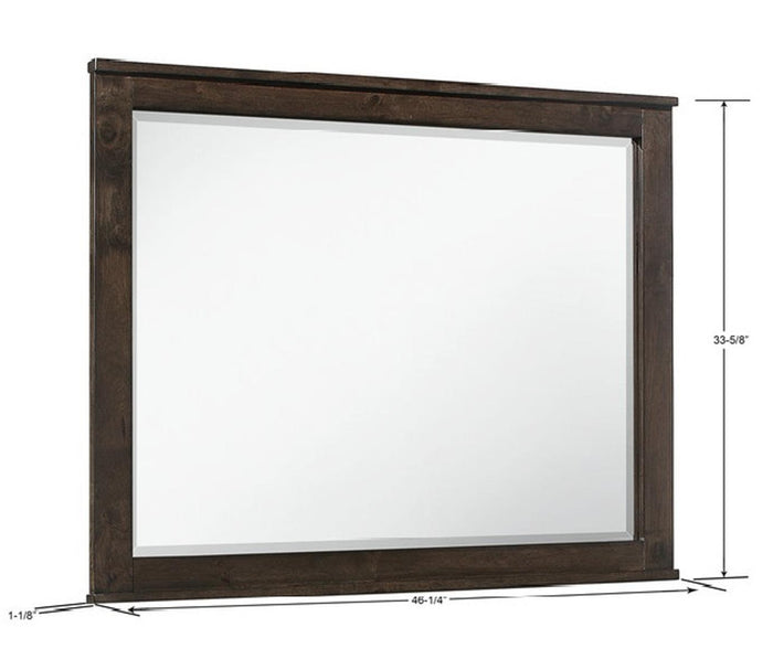 Emerald Home Ashton Hills MIrror in Classic Gray/Brown - Furniture World SW (WA)