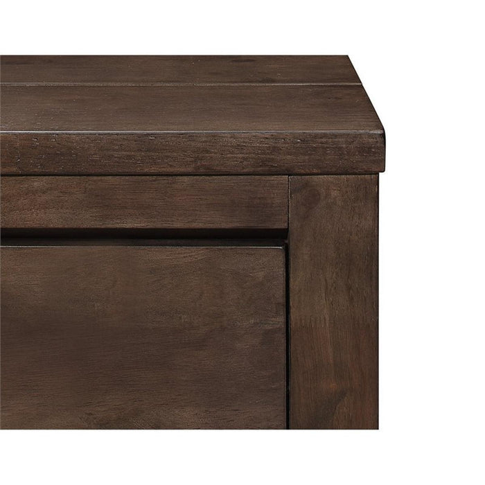 Emerald Home Ashton Hills Nightstand in Classic Gray/Brown - Furniture World SW (WA)