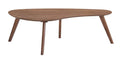 Emerald Home Simplicity Coffee Table in Walnut Brown image