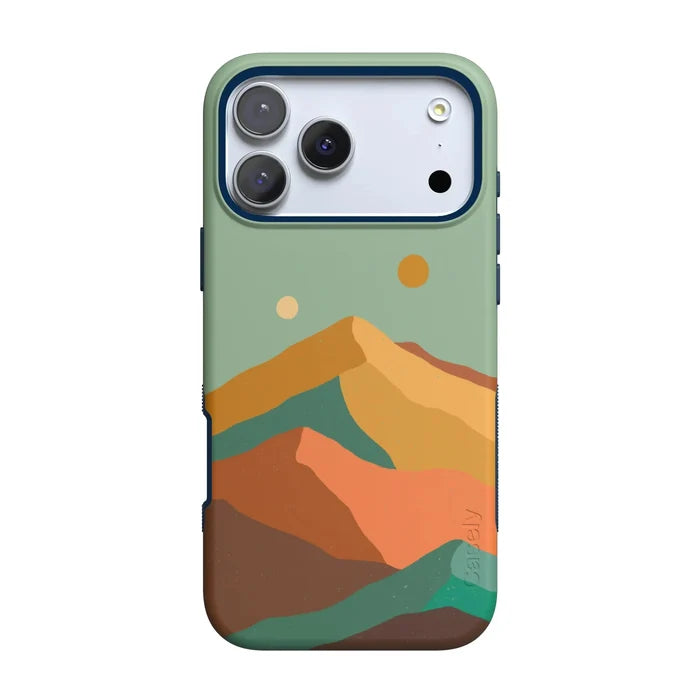Endless Peaks | Colorblock Mountain Case iPhone Case get.casely Bold Flex + MagSafe® iPhone 18 Pro