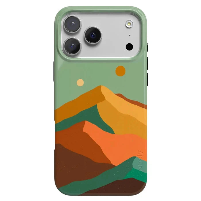 Endless Peaks | Colorblock Mountain Case iPhone Case get.casely Classic + MagSafe® iPhone 18 Pro Max