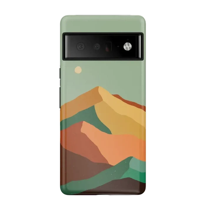 Endless Peaks | Colorblock Mountain Google Pixel Case Google Pixel Case Casetry Essential Google Pixel 6 Pro
