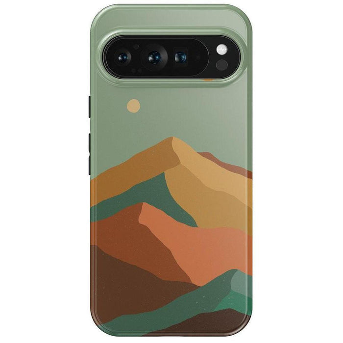 Endless Peaks | Colorblock Mountain Google Pixel Case Google Pixel Case Casetry Essential Google Pixel 9 Pro XL