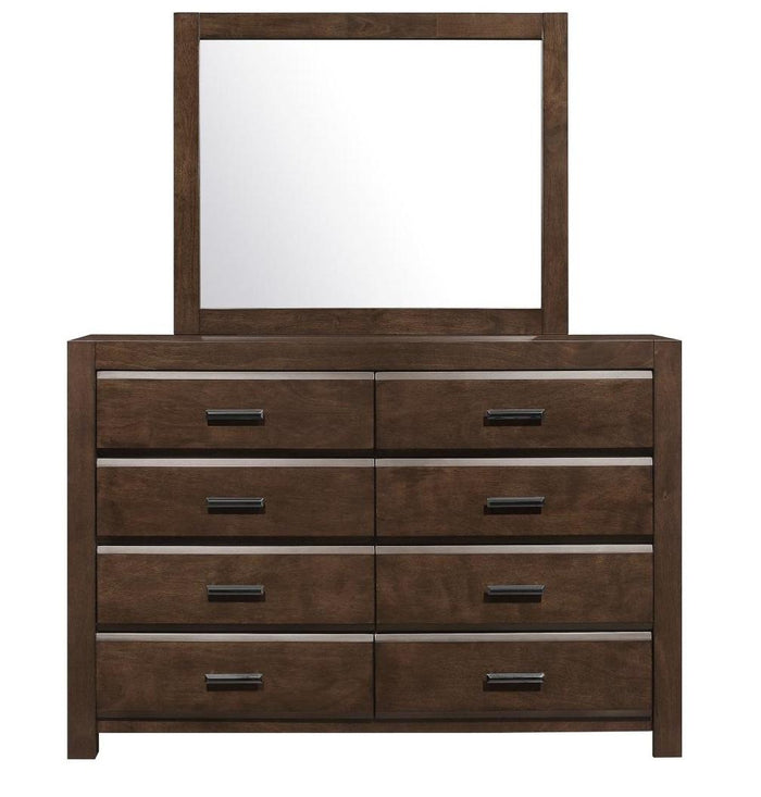 Erwan Mirror in Dark Walnut 1961-6 - Furniture World SW (WA)