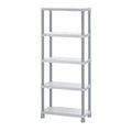Estante multifuncional de 5 Niveles Solido 15" Gris