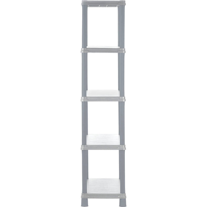 Estante multifuncional de 5 Niveles Solido 15" Gris