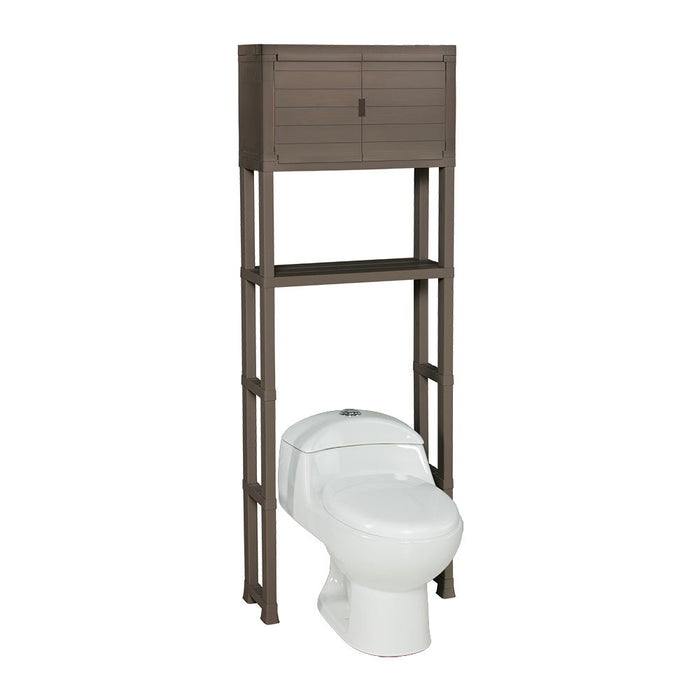 Estante Organizador con Puertas para Baño Mocca