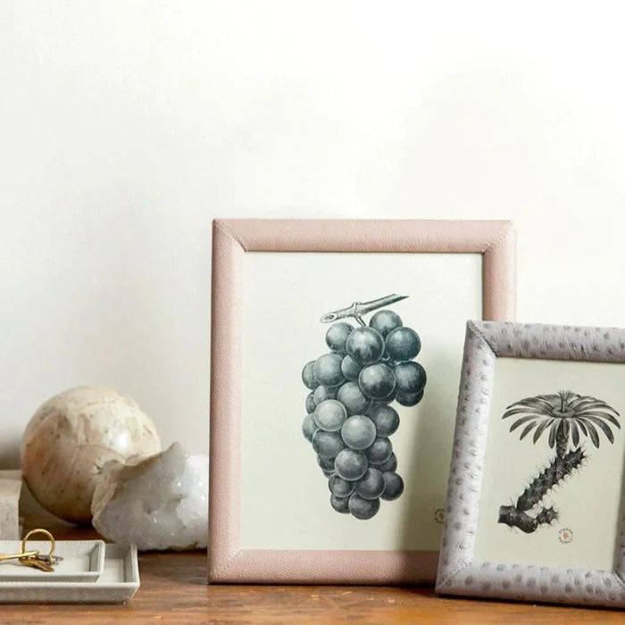 Pigeon & Poodle Eton Full-Grain Leather Frame in Dusty Rose - Picture Frames - The Well Appointed House