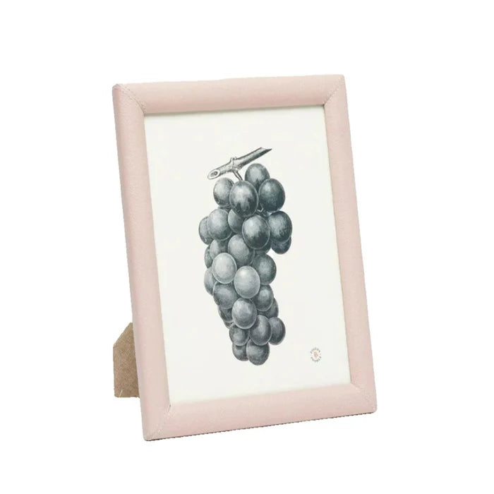 Pigeon & Poodle Eton Full-Grain Leather Frame in Dusty Rose - Picture Frames - The Well Appointed House