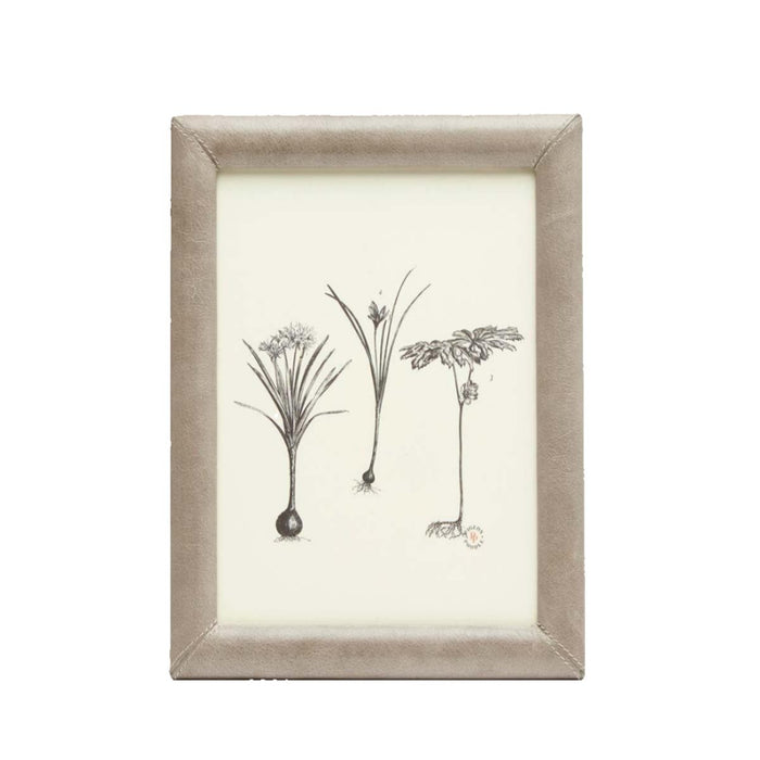 Pigeon & Poodle Eton Full-Grain Leather Frame in Storm - Picture Frames - The Well Appointed House