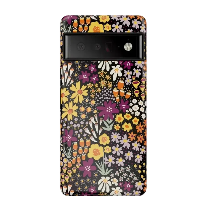 Falling for You | Plum Floral Google Pixel Case Google Pixel Case Casetry Essential Google Pixel 6 Pro
