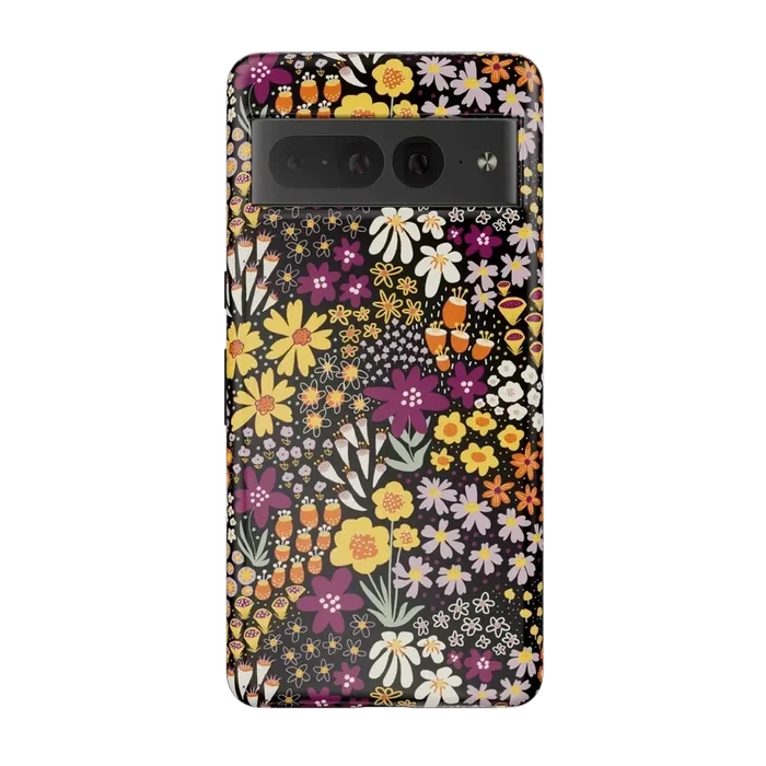 Falling for You | Plum Floral Google Pixel Case Google Pixel Case Casetry Essential Google Pixel 7 Pro