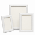 Pigeon & Poodle Faux Shagreen Oxford Frame in Blanc - Picture Frames - The Well Appointed House