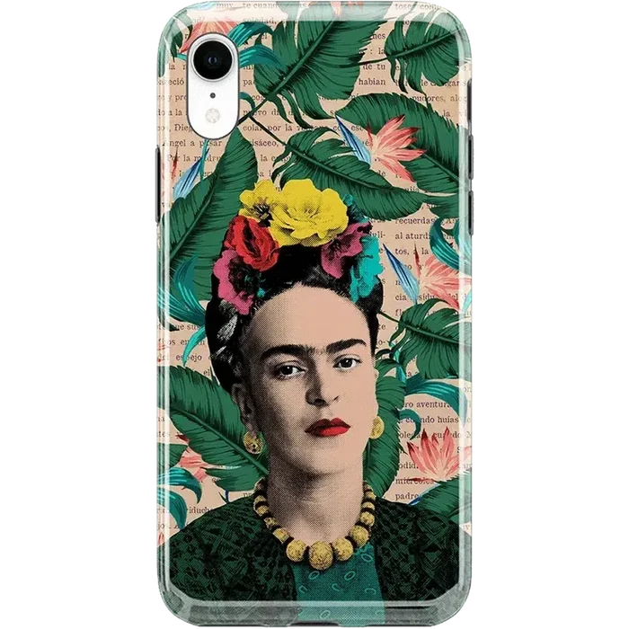 Find Your Muse | Frida Kahlo Portrait Floral Case iPhone Case get.casely Classic iPhone XR