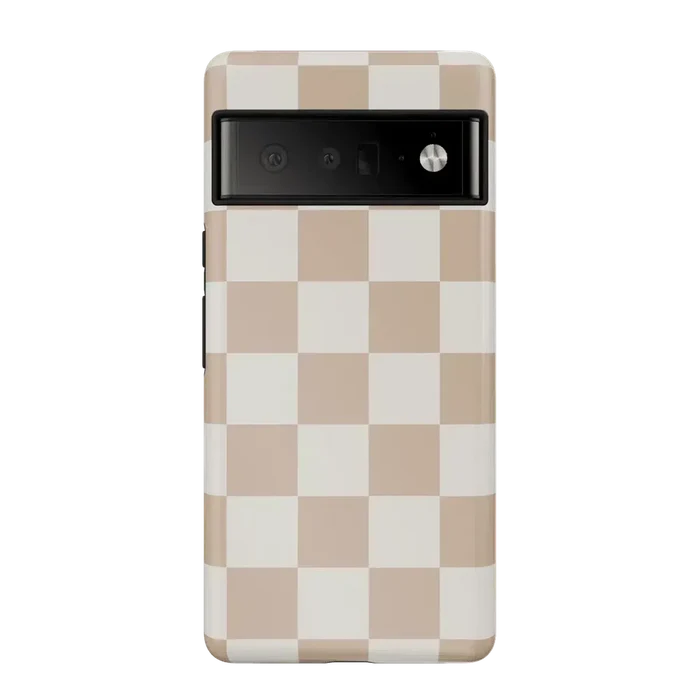 Fit Check | Neutral Checkerboard Google Pixel Case Google Pixel Case Casetry Essential Google Pixel 6 Pro