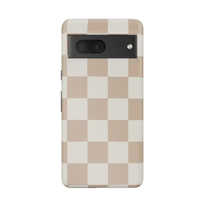 Fit Check | Neutral Checkerboard Google Pixel Case Google Pixel Case Casetry Essential Google Pixel 7