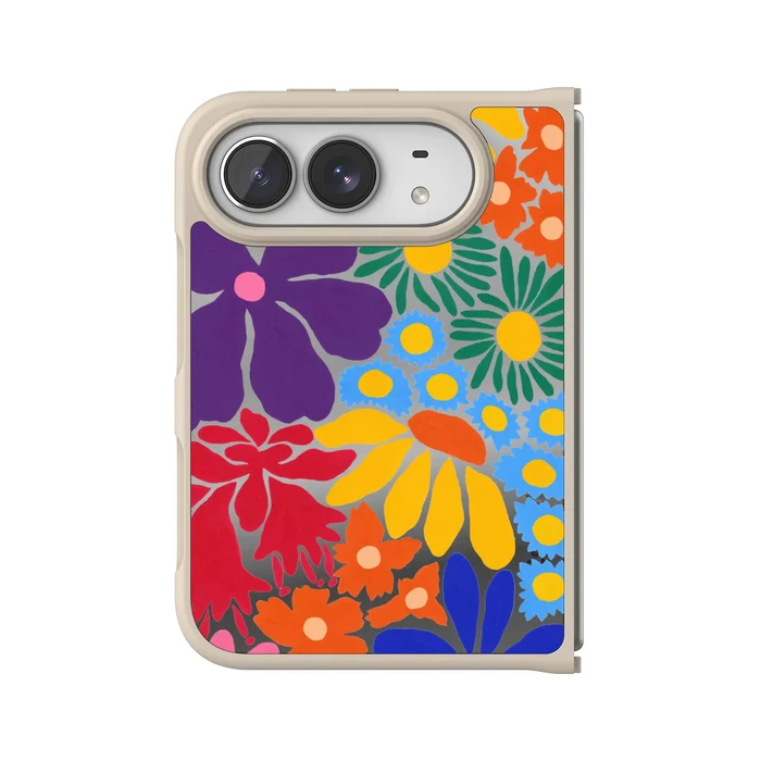 Flower Patch | Multi-Color Floral Case iPhone Case get.casely Align Reflect + MagSafe® iPhone Duo