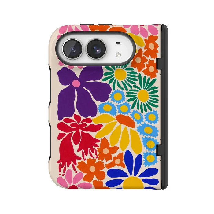 Flower Patch | Multi-Color Floral Case iPhone Case get.casely Bold Flex + MagSafe® iPhone Duo