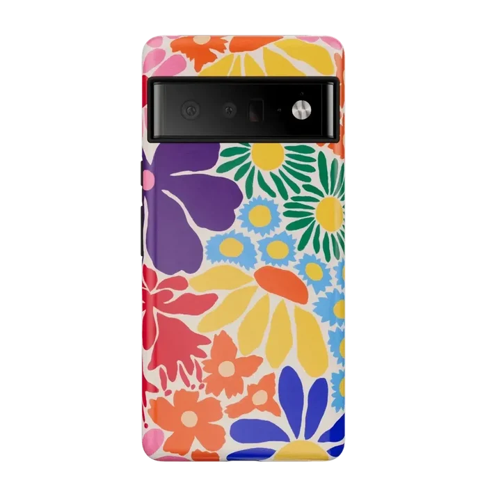 Flower Patch | Multi-Color Floral Google Pixel Case Google Pixel Case Casetry Essential Google Pixel 6 Pro