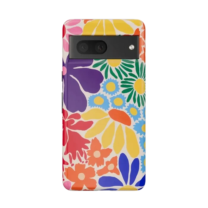 Flower Patch | Multi-Color Floral Google Pixel Case Google Pixel Case Casetry Essential Google Pixel 7