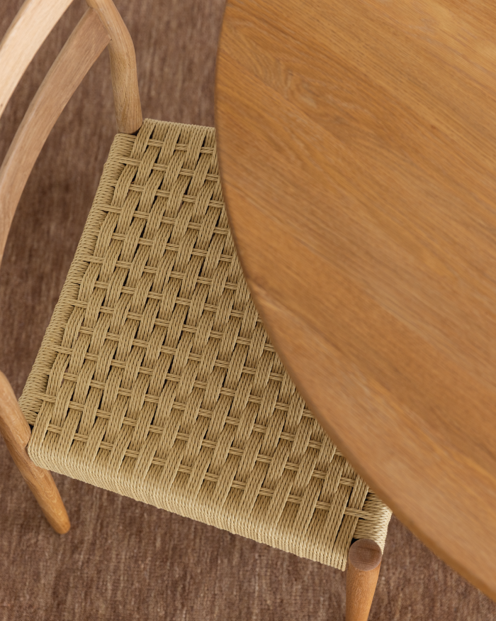 Forest Paper Cord Dining Chair