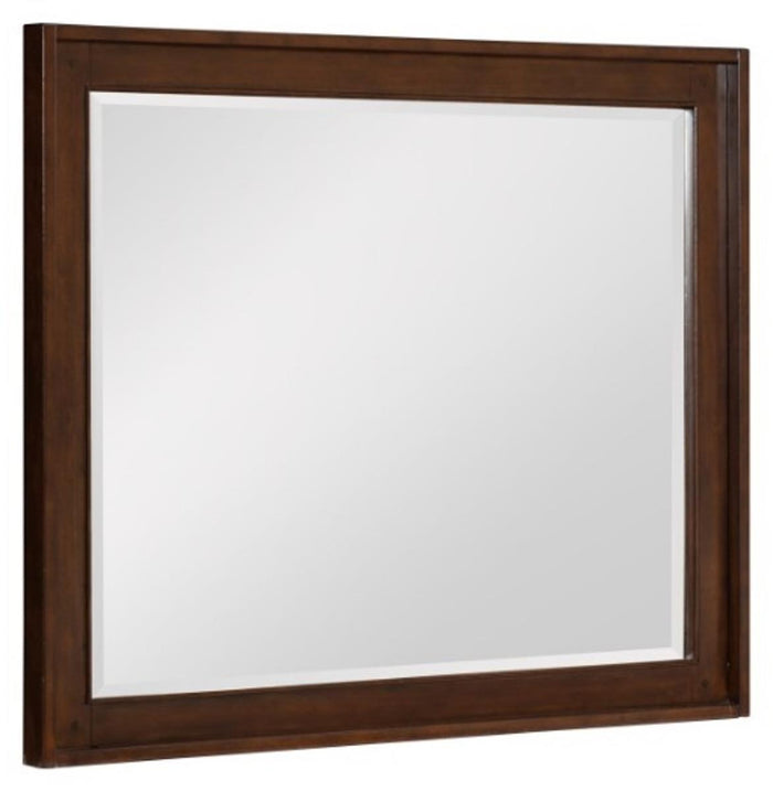 Frazier Mirror in Dark Cherry 1649-6 - Furniture World SW (WA)