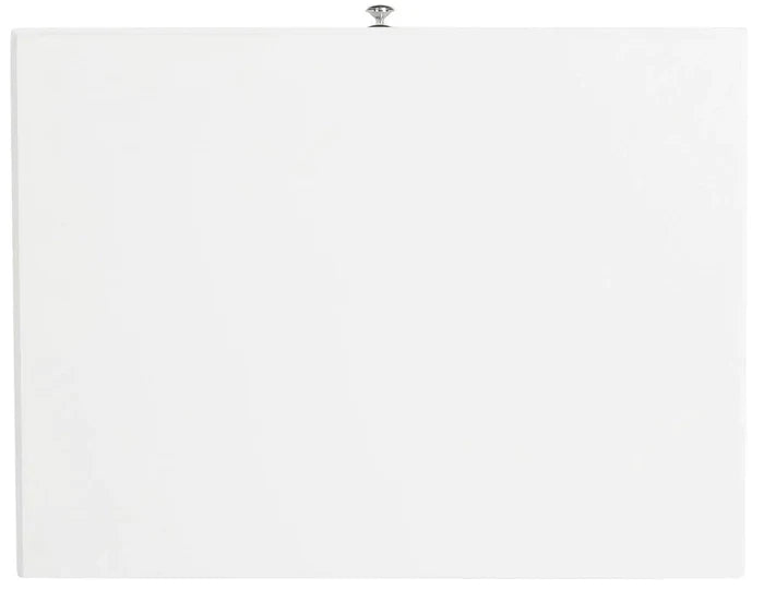 French Country White Two Drawer Night Stand - Nightstands & Chests - The Well Appointed House
