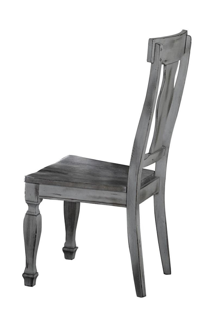 Fulbright Side Chair in Gray (Set of 2) - Furniture World SW (WA)