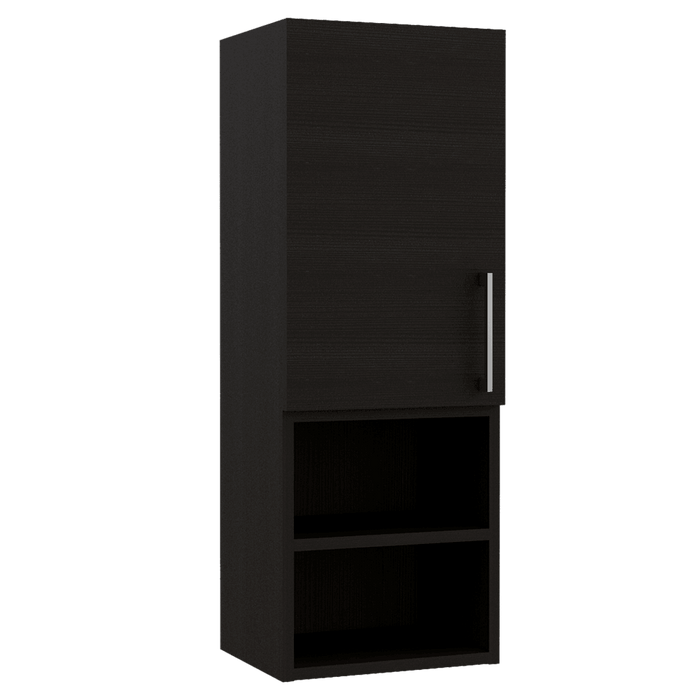 GABINETE DE BAÑO APOLIS, WENGUE, CON ESPACIO PARA GUARDAR OBJETOS DE ASEO PERSONAL