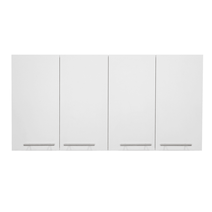 GABINETE SUPERIOR FRELLO 120, BLANCO NEVADO, CON CUATRO PUERTAS BATIENTES  ZF
