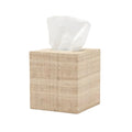 Pigeon & Poodle Ghent Woven Raffia Tissue Box - Bath Accessories - The Well Appointed House
