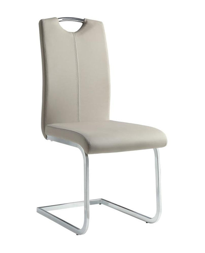 Glissand Side Chair in Chrome (Set of 2) - Furniture World SW (WA)