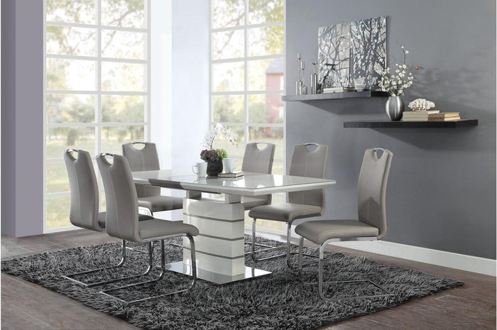 Glissand Side Chair in Chrome (Set of 2) - Furniture World SW (WA)