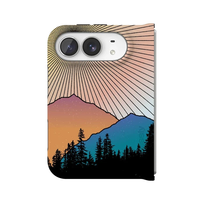 Golden Hour | Mountain Sunset Case iPhone Case get.casely Classic + MagSafe® iPhone Duo