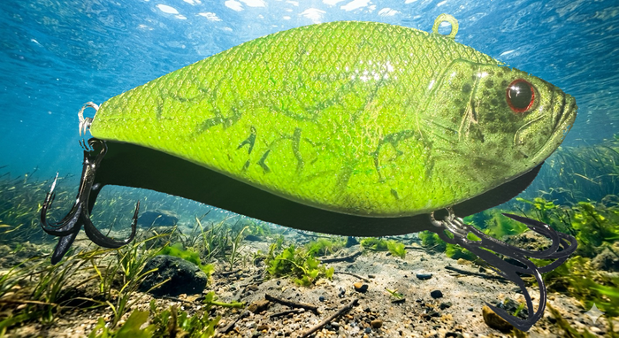 green lipless crank