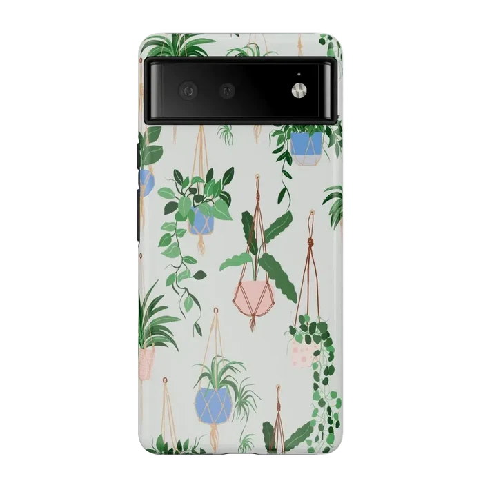 Hanging Around | Potted Plants Floral Google Pixel Case Google Pixel Case Casetry Essential Google Pixel 6