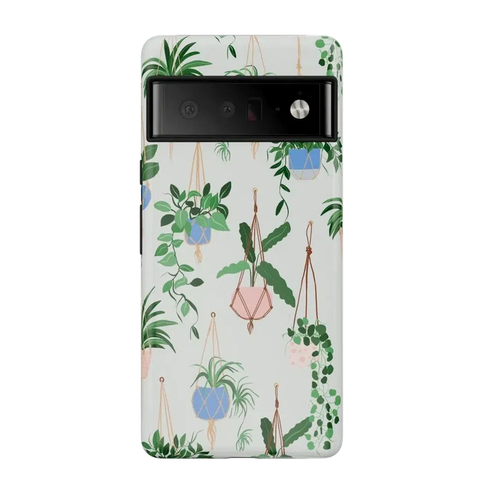 Hanging Around | Potted Plants Floral Google Pixel Case Google Pixel Case Casetry Essential Google Pixel 6 Pro