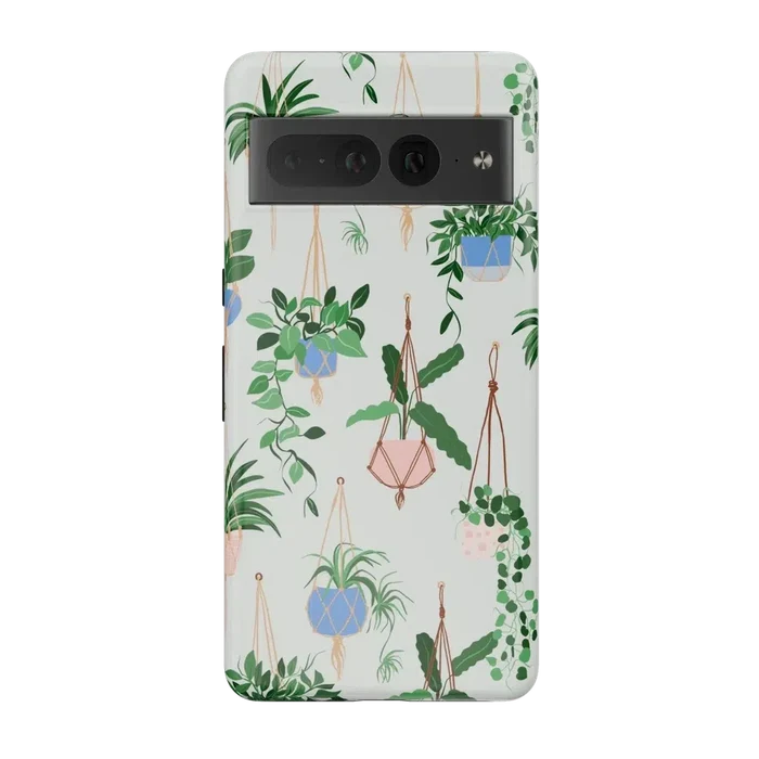 Hanging Around | Potted Plants Floral Google Pixel Case Google Pixel Case Casetry Essential Google Pixel 7 Pro
