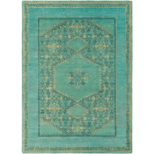Haven Rug in Green - Available in a Variety of Sizes - Rugs - The Well Appointed House