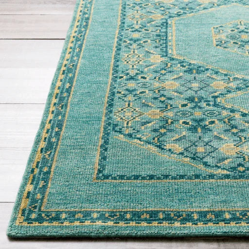 Haven Rug in Green - Available in a Variety of Sizes - Rugs - The Well Appointed House