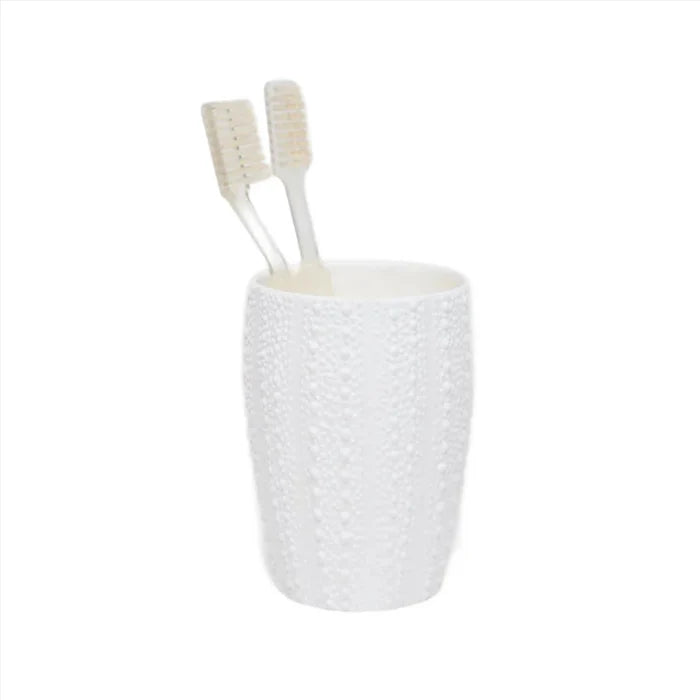 Pigeon & Poodle Hilo Sea Urchin Patterned Tooth Brush Holder - Bath Accessories - The Well Appointed House