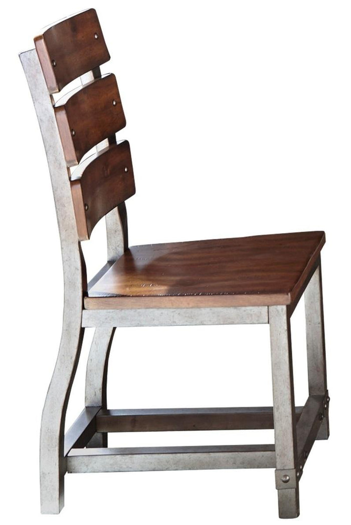 Holverson Side Chair in Rustic Brown (Set of 2) - Furniture World SW (WA)