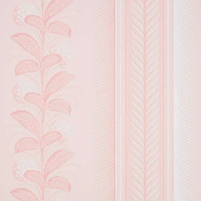 Schumacher Hydrangea Drape Wallpaper in Blush - Wallpaper - The Well Appointed House