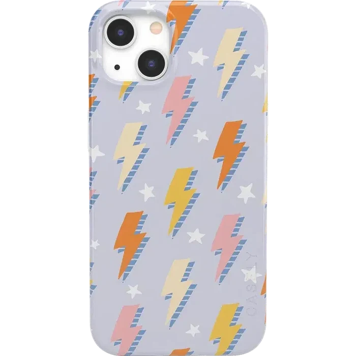 In a Flash | Lightning Bolt Case iPhone Case get.casely Classic + MagSafe® iPhone 13